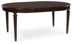 Lavinton - Oval Dining Room Extension Table - Brown