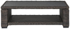 Grasson Lane - Rectangular Cocktail Table - Brown