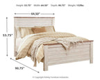 Willowton - Panel Bed