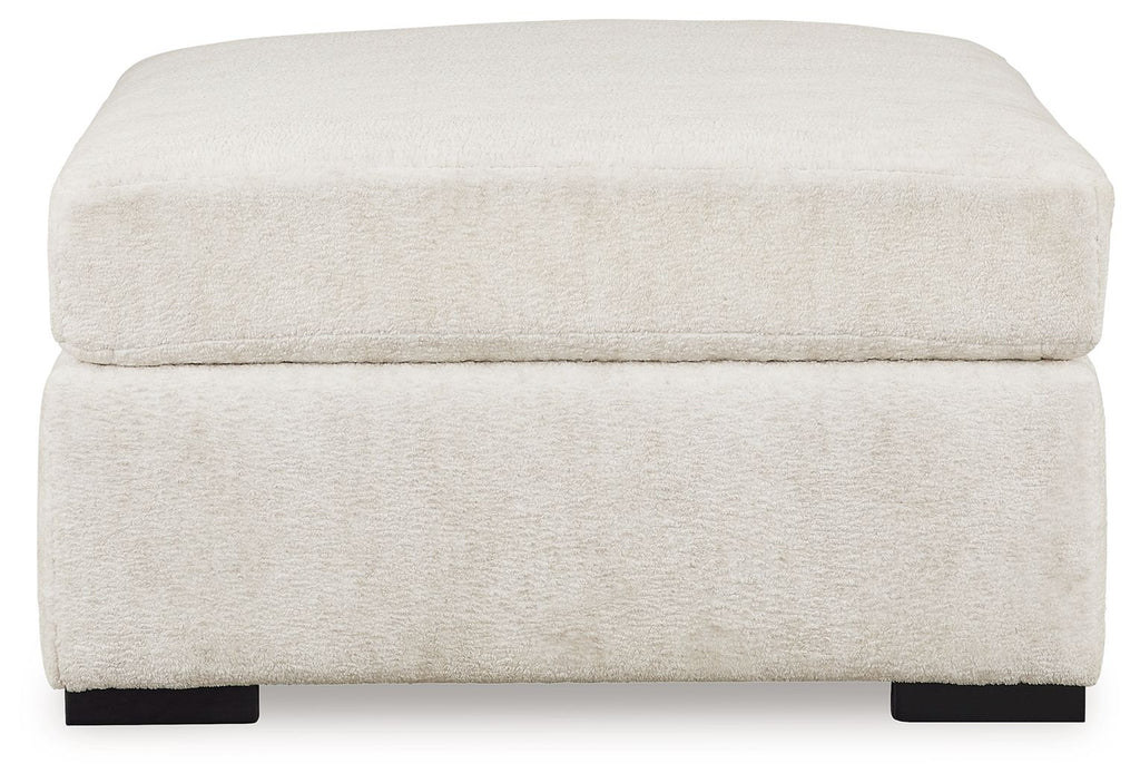Chessington - Oversized Accent Ottoman - Ivory