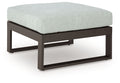 Beachloft - Ottoman With Cushion - Black / Gray