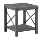 Freedan - 3 Pc. - Coffee Table, 2 End Tables - Grayish Brown