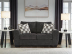 Loreo - Loveseat - Ebony