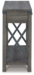 Freedan - Console Sofa Table - Grayish Brown