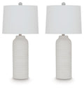 Vauville - Poly Table Lamp (Set of 2) - White