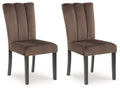 Jeshina - Dining Upholstered Side Chair (Set of 2) - Mocha