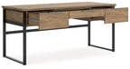 Montia - Home Office Desk - Light Brown