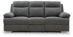 Side-Swipe - Reclining Sofa With Drop Down Table