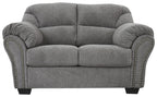Allmaxx - Loveseat - Pewter