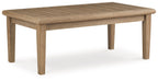 Carter Hall - Rectangular Cocktail Table - Beige