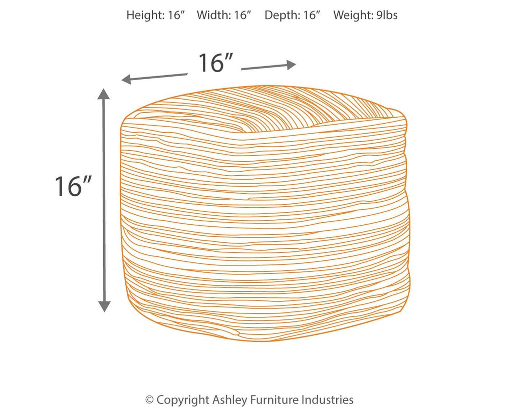 Absalom - Pouf - Denim