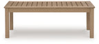 Hallow Creek - Rectangular Cocktail Table - Driftwood