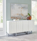 Ornawel - Accent Cabinet - Distressed White