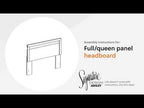 Finch - Queen Panel Headboard - Black