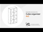 Piperton - Cube Organizer - Wood