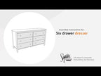 Simmenfort - Six Drawer Dresser - Navy Blue