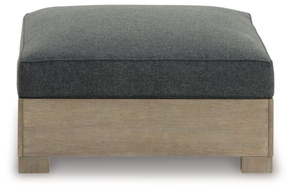 Citrine Park - Brown - Ottoman With Cushion - Image 4