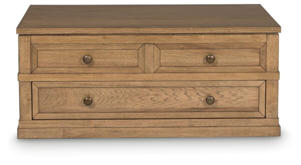 Sharlance - Light Brown - Lift Top Cocktail Table - Image 3