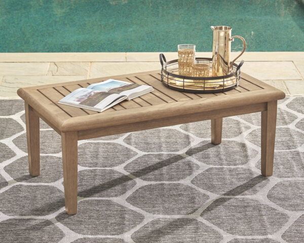 Gerianne - Brown - Rectangular Cocktail Table - Image 2