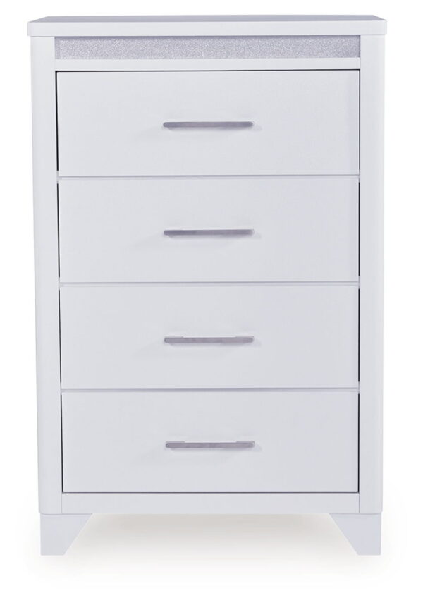 Jarlee - White - Four Drawer Chest - Image 2