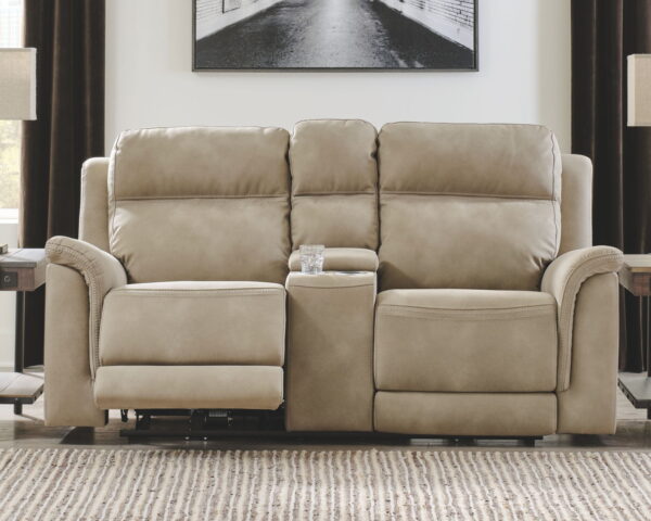Next-Gen Durapella - Reclining Power Loveseat With Console - Image 5