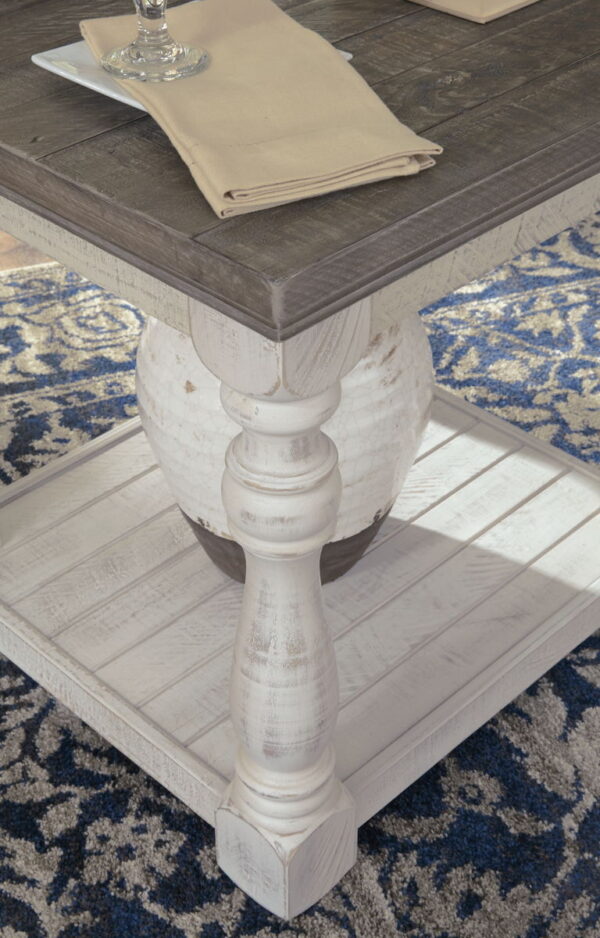 Havalance - Gray / White - Rectangular End Table - Image 4