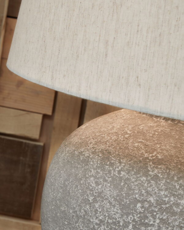 Dreward - Distressed Gray - Paper Table Lamp - Image 3