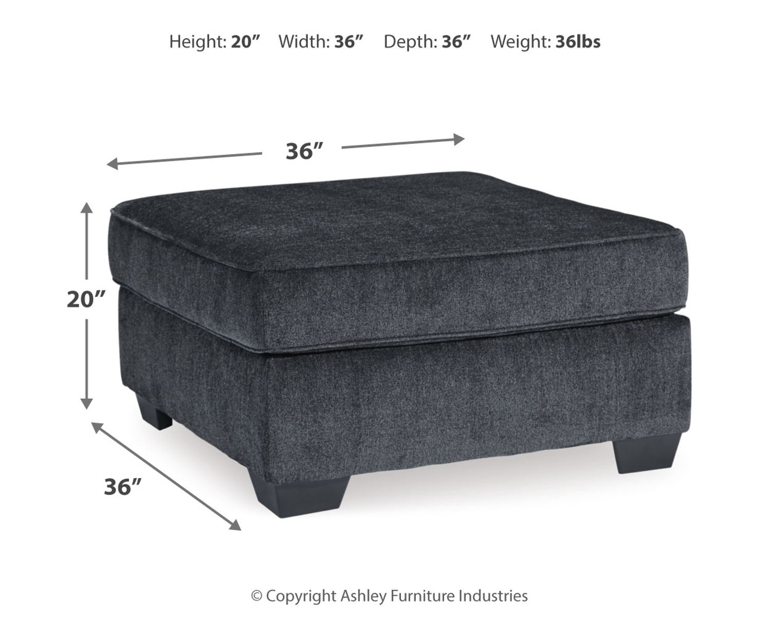 Altari - Accent Ottoman - Image 6