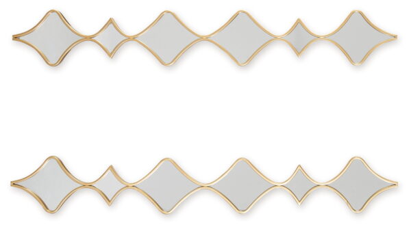 Harriswood - Gold Finish - Accent Mirror Set (Set of 2) - Image 2