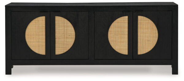 Cliffiings - Black / Natural - Accent Cabinet - Image 3