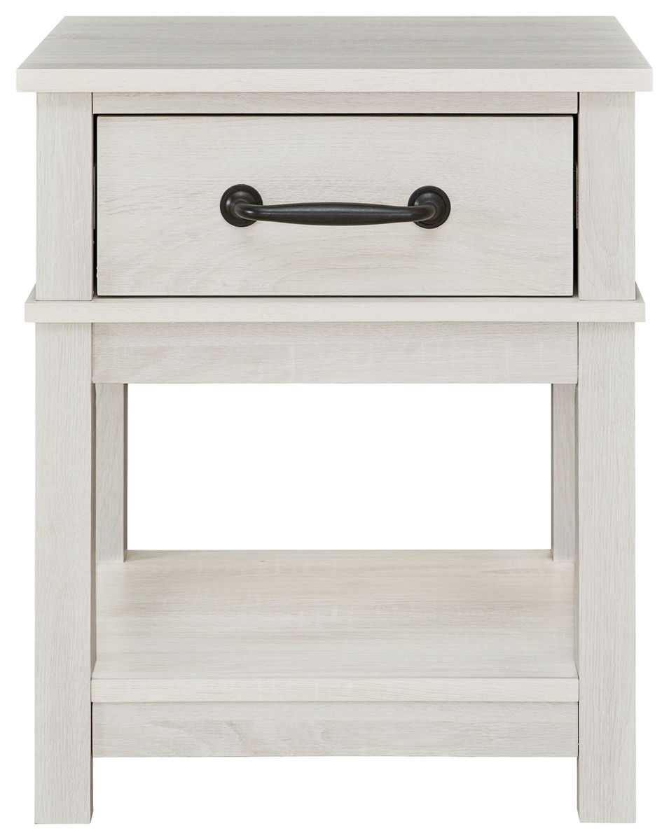 Dorrinson - White - One Drawer Night Stand - Image 2