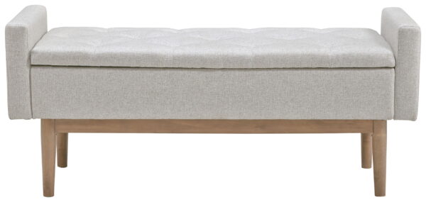 Briarson - Beige / Brown - Storage Bench - Image 4