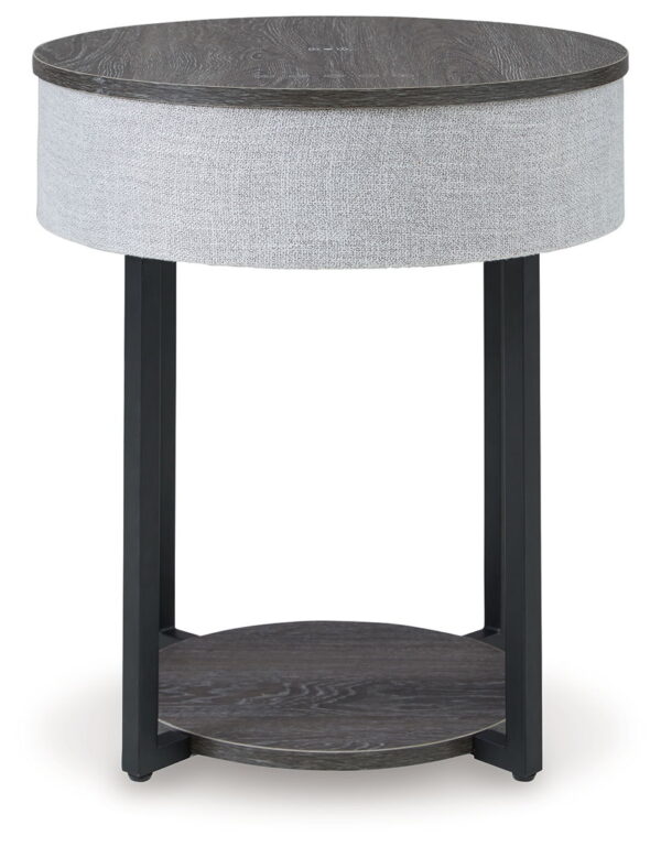 Sethlen - Gray / Black - Accent Table - Image 3