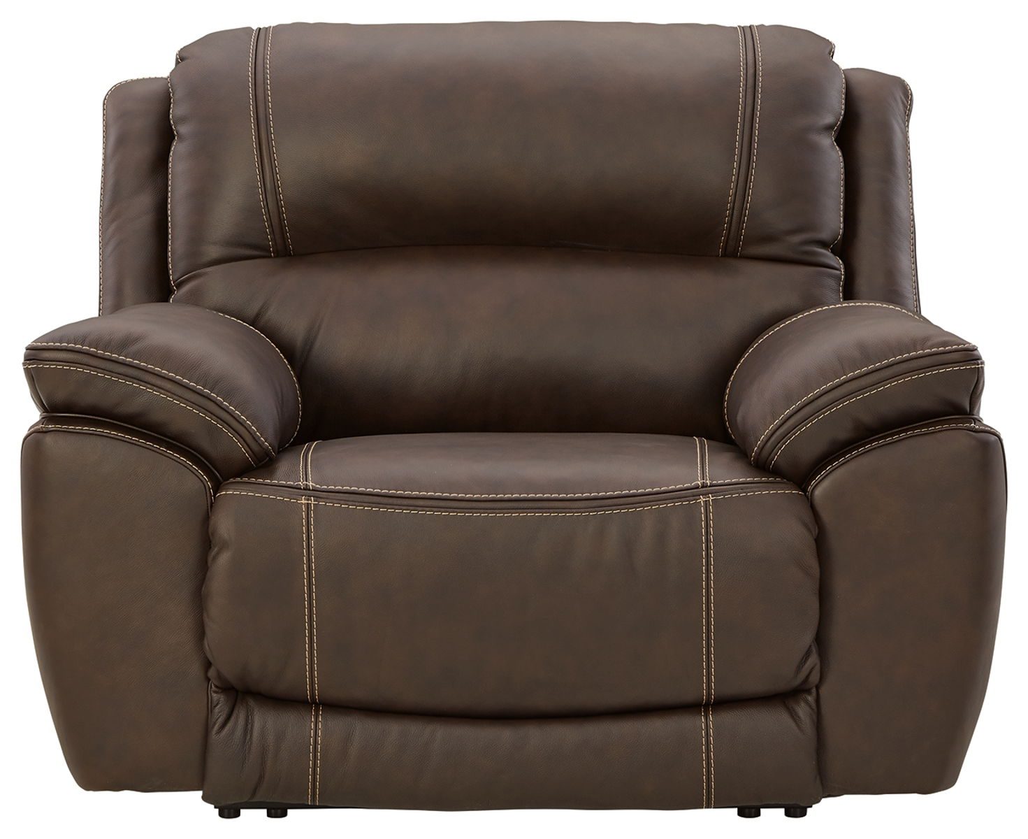 Dunleith - Chocolate - Zero Wall Recliner w/PWR HDRST - Image 4
