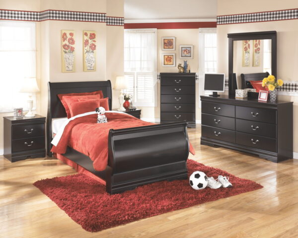 Huey Vineyard - Sleigh Bed - Image 8