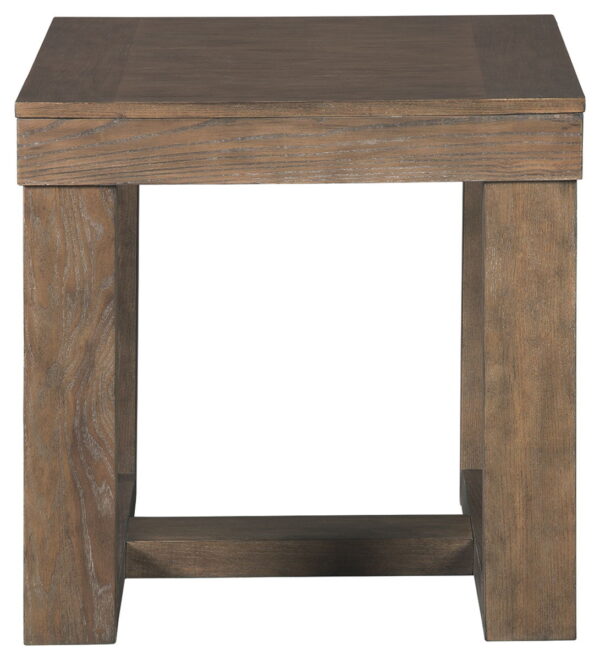 Cariton - Gray - Square End Table - Image 2