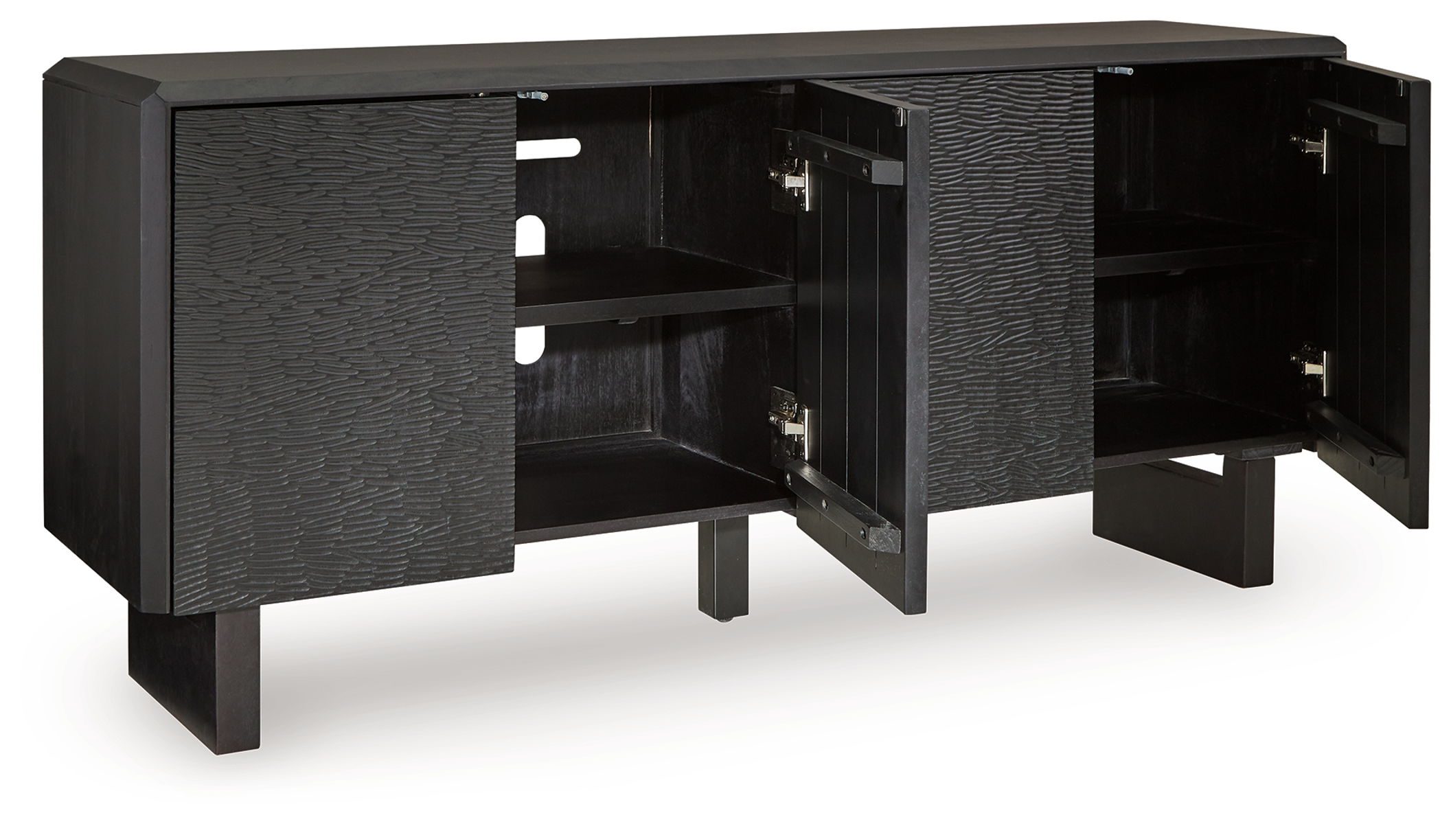 Farrelmore - Black - Accent Cabinet - Image 4