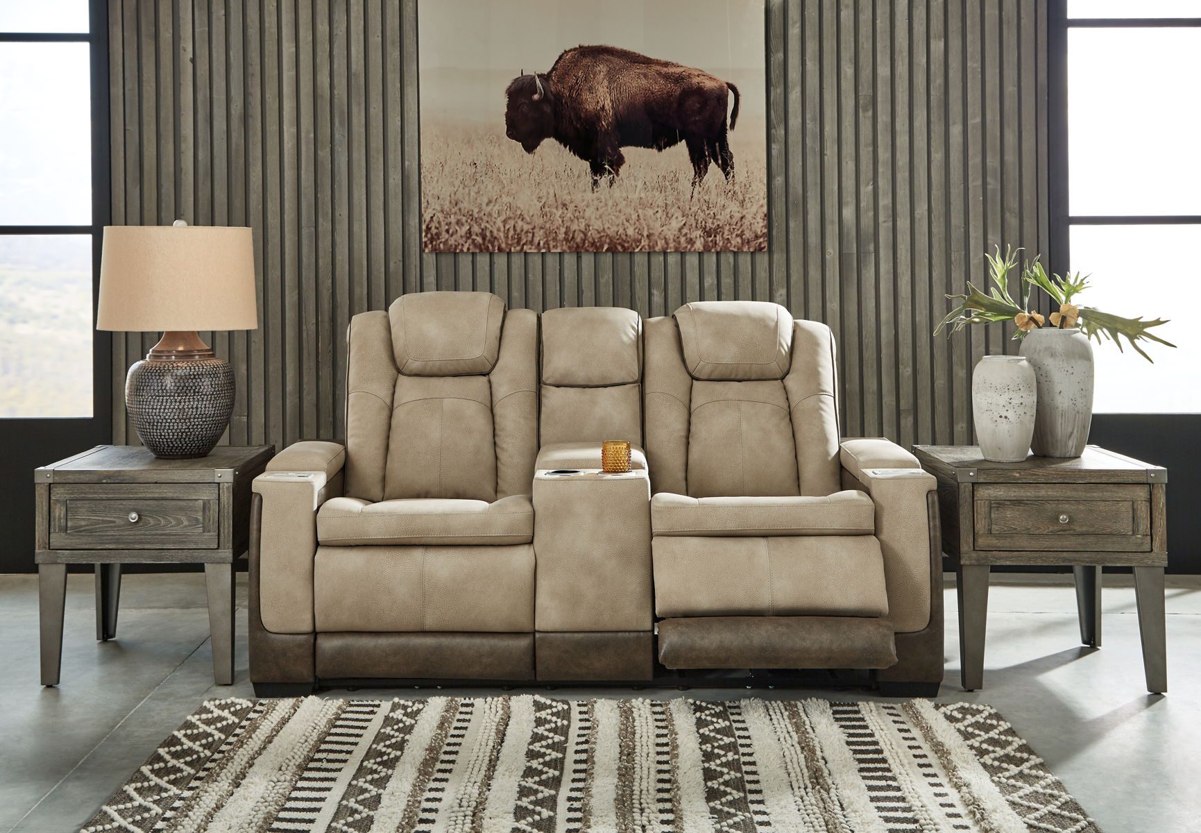 Next-Gen Durapella - Power Reclining Loveseat - Image 3