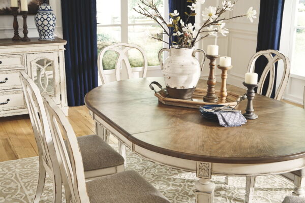 Realyn - Oval Dining Table Set - Image 2