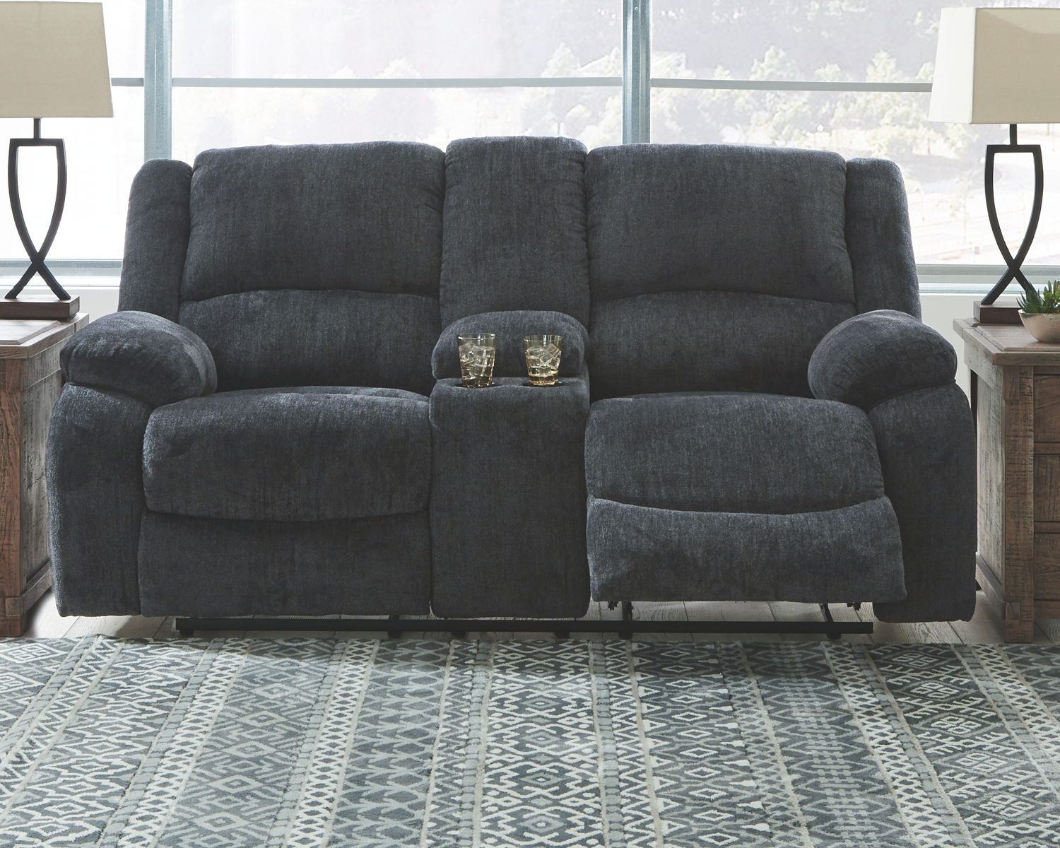 Draycoll - Reclining Loveseat - Image 2