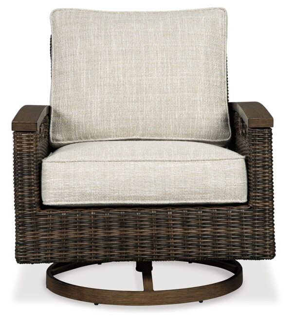 Paradise Trail - Medium Brown - Swivel Lounge Chair (Set of 2) - Image 3