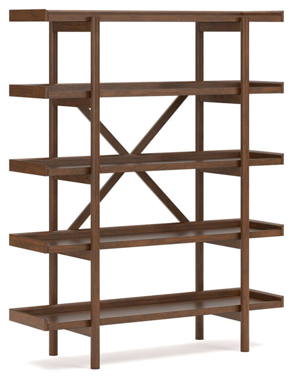 Lyncott - Brown - Bookcase - Image 2