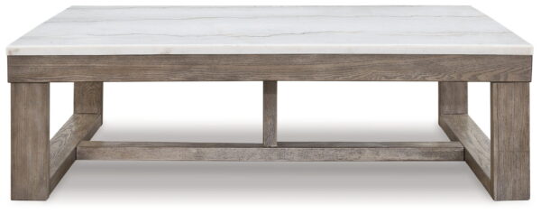 Loyaska - Brown / Ivory - Rectangular Cocktail Table - Image 2