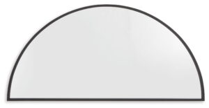 Denlow - Black - Accent Mirror