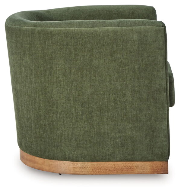 Jersonlow - Forest Green - Swivel Chair - Image 2