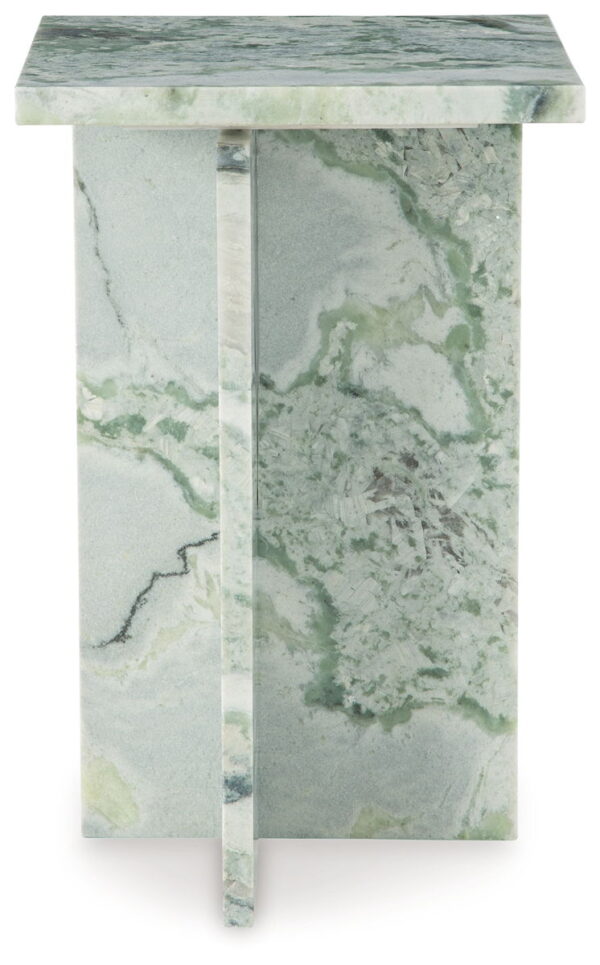 Deaconwell - White / Green - Accent Table - Image 2