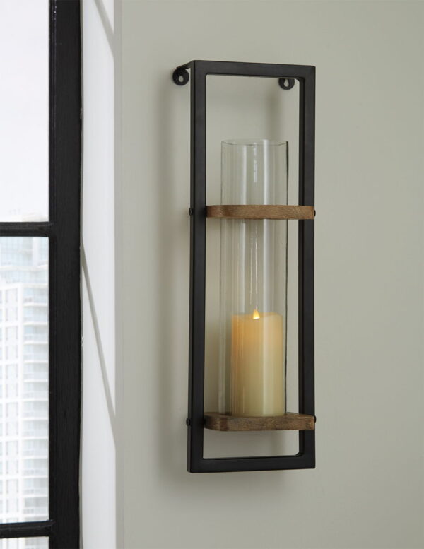 Colburn - Natural / Black - Wall Sconce - Image 4