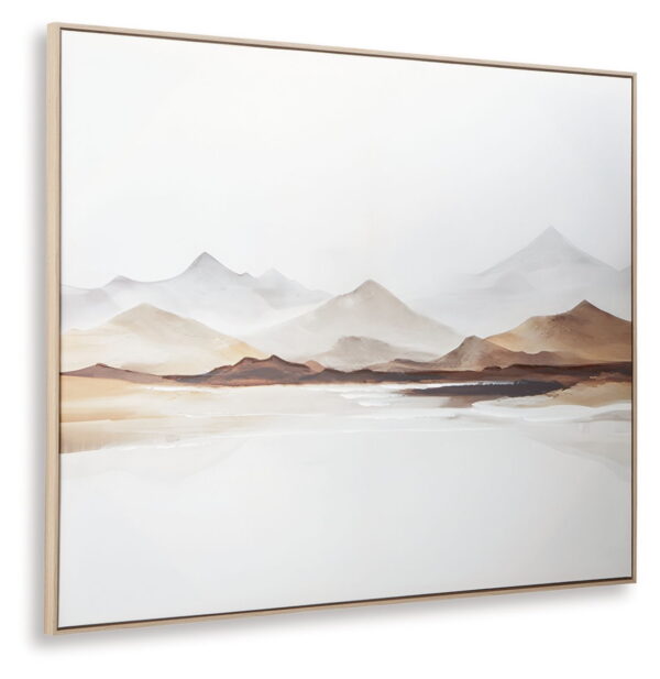 Karalen - White / Gray / Brown - Wall Art - Image 3