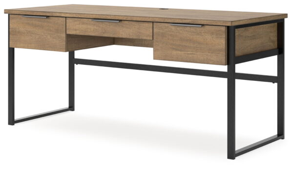 Montia - Light Brown - Home Office Desk - Image 4