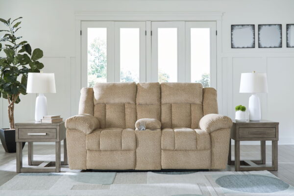 Tip-off - Power Reclining Loveseat With Console / Adj Headrest - Image 2